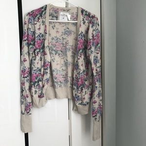 H&M floral cardigan